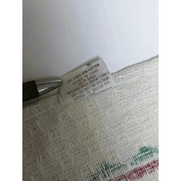 (4) Vintage Christmas Kitchen Hand Towels Set of 4‎ Holiday Seasonal Cloth Lot - Picture 7 of 15